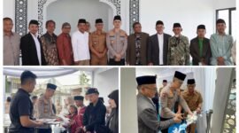 20 Anak Yatim Terima Santunan di Peresmian Mesjid Al-Azhallea Garut