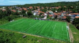 Lapangan Sepak Bola Cisanggiri Resmi Dibuka, Hadirkan Fasilitas Olahraga Modern di Garut