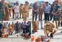 Ikon Baru Garut! Monumen Pesawat AS202 Bravo Resmi Dibangun di Kadungora