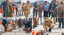 Ikon Baru Garut! Monumen Pesawat AS202 Bravo Resmi Dibangun di Kadungora