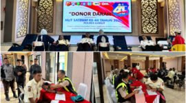 Peringati HUT Satpam ke-44, Polres Garut dan Satpam Bantu PMI dengan Puluhan Kantong Darah!