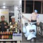 Polres Garut Amankan 120 Knalpot Brong dan 112 Botol Miras dalam Operasi Cipkon Malam Minggu