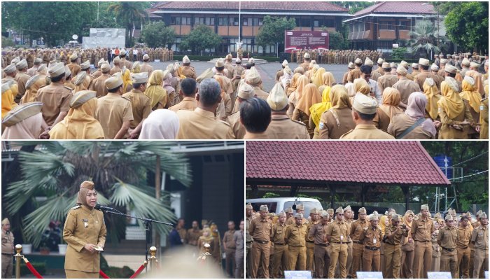 Wabup Putri Karlina Pimpin Apel Perdana 2025, Ingatkan ASN Soal Integritas dan Dedikasi