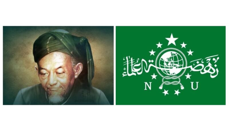 Foto pendiri Nahdlatul ulama ( KH Hasyim Asy'ari) dan logo Nahdatul ulama ( NU ) 
-- Foto by pinterest 