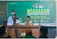 KH. Yayan Bunyamin saat mengisi kegiatan ngabaran | dok : Media GP Ansor kota Tasikmalaya 