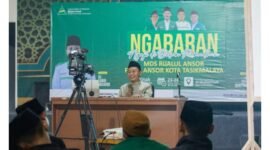 KH. Yayan Bunyamin saat mengisi kegiatan ngabaran | dok : Media GP Ansor kota Tasikmalaya 