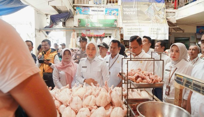 Wabup Garut Pantau Pasar Wanaraja! Stok Bapokting Aman Hingga Lebaran_