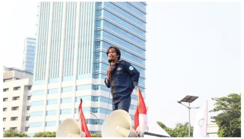 Presidium Nasional BEM PTNU, Arip Muztabasani ||| dok : Mediatamanews.id