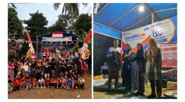 Kemeriahan warga RW 09 kampung Ciluncat kelurahan setiawargi dalam merayakan HUT RI ke 80 